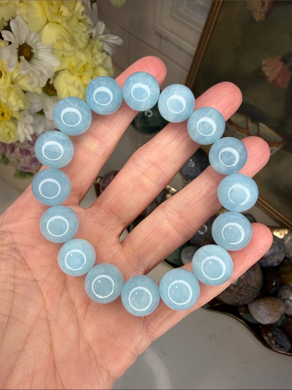 HQ Aquamarine Bracelet: B1295